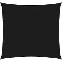 vidaXL Voile de parasol tissu oxford carré 4,5x4,5 m noir