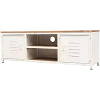 vidaXL Meuble TV 120x30x40 cm Blanc245457