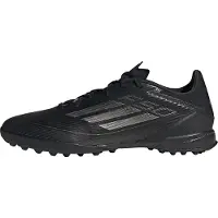 Adidas Chaussures de football Homme F50 League Dark Spark Pack TF Astro Core Black/Iron Metallic/Gold Metallic