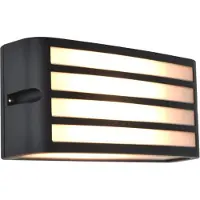 Lutec Wall lamp Zebra anthracite