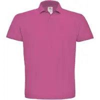 B&C PUI10 | Top Polo Homme - Couleur : Fuchsia - Taille : M
