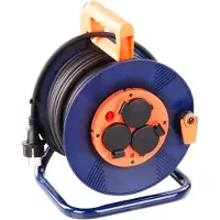 Connectra 47.544.25 Kabeltrommel XPD-3 - 25m - H07RN-F - 3 G 1,5 mm² (25 m, 1.50 mm²² mm)