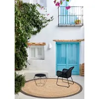 Dutch Lifestyle Tapis Jaipur Classic 200 cm Rond Naturel