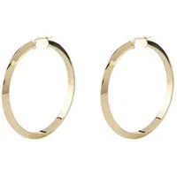 GUESS Jube04193 Hoops I Did It Again Earrings Doré Femme