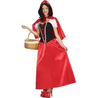 Atosa Costume Du Petit Chaperon Rouge
