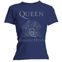Rock Off Greatest Hits II Skinny Navy Extra Large Queen