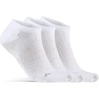 Craft Chausettes Craft Core Dry Footies White (Lot de 3)-Pointure 34 - 36