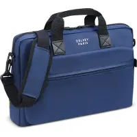 Delsey Porte-documents bleu roi / noir