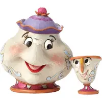 Disney L'amour d'une mère (Figurine Mrs Potts et Chip)