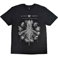 Sleep Token Hommes, T-shirt, Tomb Whale, Noir, (L)