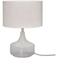 It's About Romi - Lampe de table Reykjavik - Blanc - Ø32cm lampe de table - lampe de chevet, salon, chambre à coucher