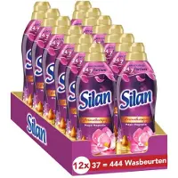 Silan Adoucissant Magic Magnolia - 12 x 37 lavages - paquet avantage - 444 lavages