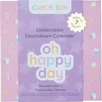 Ooly Calico Sun calendrier à rebours jouet Oh Happy Day coloré