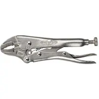 Irwin Tools Pince-étau à mâchoire courbe 250 mm - - 10WR - Ouverture à gâchette - Acier traité thermiquement