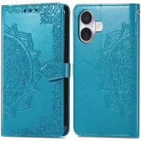IMoshion Etui de télephone Mandala Apple iPhone 16 - Turquoise