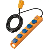 Brennenstuhl Multiprise 5 prises, 5 m, H07RN-F3G1,5, Brennenst | 4007123647521