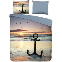 Good Morning Muller Textiles 31097.99.28, Comprend le couvre-lit, Taie d'oreiller incluse