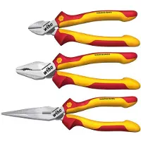 Wiha Z99000109 Pliers Set 3 Units Argenté