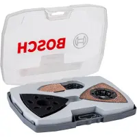 Bosch 2608664133 - Set 6 Pièces Starlock Best Of Sanding 2+1 AVZ 93 G, Triangle Sanding Papier