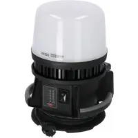 Brennenstuhl 1173700003 Lampe De Chantier Hybride LED 360° À Batterie Multiple - IP54 - 100 W - 12 000 Lm