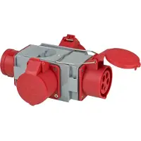 Brennenstuhl Kreuzverteiler CEE4 00V/16A 3fach