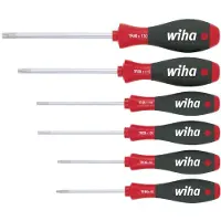 Wiha 24506 Jeu De Tournevis SoftFinish - TORX Tamper Resistant - 6 Pcs