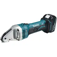 Bahco DJS 161 RTJ 18 V Li-Ion Cisaille métal avec Coffret de transport Makpac + 2x Batteries 5,0 Ah + Chargeur