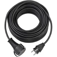 Brennenstuhl 1161450 Extension Cable 10 M Argenté One Size / EU Plug 220V