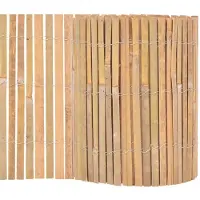 vidaXL Clôture Bambou 1000 x 30 cm