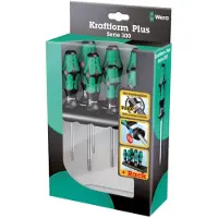 Wera Jeu De Tournevis 367/7 Torx Hf Kraftform Plus 7 Pièces