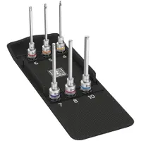 Wera Jeu de douilles-embouts 6 pièces 05004210001 Propulseur (tournevis): 1/2 (12.5 mm) 1 set
