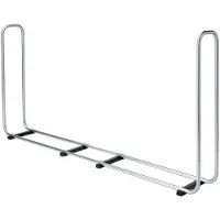 Wolfcraft 5122000 Firewood Holder Argenté