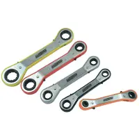 BRÜDER MANNESMANN Jeu de clés mixtes à cliquet (10 mm, 11 mm, 12 mm, 13 mm, 14 mm, 17 mm, 19 mm, 21 mm, 6 mm, 8 mm, 9 mm)