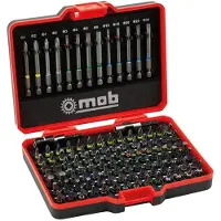 Peddinghaus bit set (Clé Allen, Cruciforme Phillips PH, Cruciforme Pozidriv PZ, Embout carré femelle, Fente de vis)