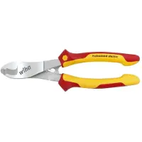 Wiha Z50321006SB Coupe-câble Électrique Professionnel Avec Ressort D'ouverture Commutable - 210 Mm