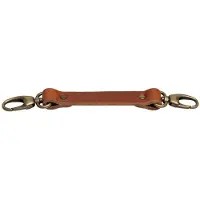 The Hantler La sangle de poitrine Hantler Cognac / Laiton, large 33cm