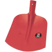 Idealspaten-bredt Ruhr-Brillant Pelle à sable Hollandaise rouge revêtue par poudre douille 3/4 levée sans manche