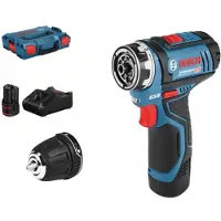 Bosch 06019H3001 GSR 12V-35 FC Professional Kit perceuse-visseuse sans fil 12,0 V, avec 2 batteries