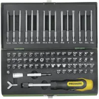 Proxxon Kit d'embouts 75 pièces