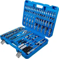 Bgs Jeu de clés à douilles profil ondulé entraînement 6,3 mm (1/4") / 12,5 mm (1/2") 150pcs - 74518