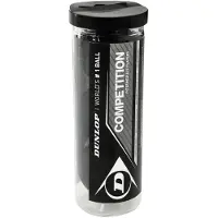 Dunlop Competition 3 Squash Balls Box Clair 24 x 12 Balls
