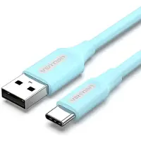 Vention Usb 2.0 A To Usb-C Cable Coksg 3A 1.5M Light Blue