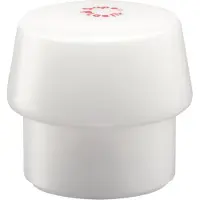 HALDER Embout massette - - Super plastique - Ø tête 80 mm - Résistant aux graisses - Incassable