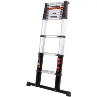 Batavia Giraffe Professional Telescopic Ladder Argenté 381 cm