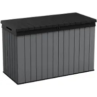 Keter Coffre de jardin Darwin 670 L Gris