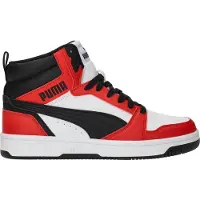 Puma Baskets 'Rebound V6' rouge / noir / blanc