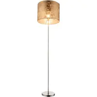 Globo Lighting Lampadaire en métal nickel mat, 1x E27