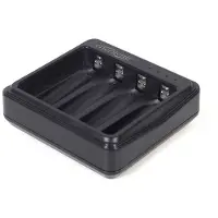 Gembird Chargeur de piles USB ENERGENIE pour piles AA/AAA Noir (1 pcs, AA, AAA)