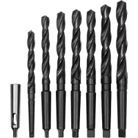Güde Jeu de forets MK 8 pièces MK 2 Ø 14-20mm en coffret bois (14 mm, 15 mm, 16 mm, 17 mm, 18 mm, 19 mm, 20 mm)