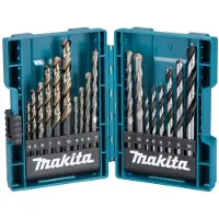 Makita 18tlg Drill Set Argenté